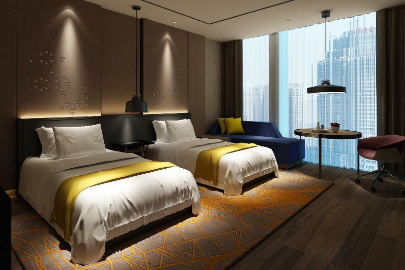 Grand Skylight International Hotel Haoyue Shenzhen Baoan Int'L Exhibition Center Exterior photo